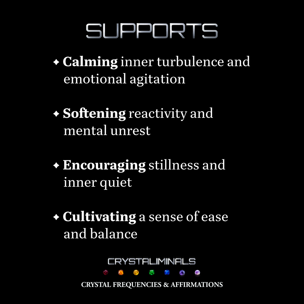 Peace - Crystal Frequency Subliminal Reprogramming Audio