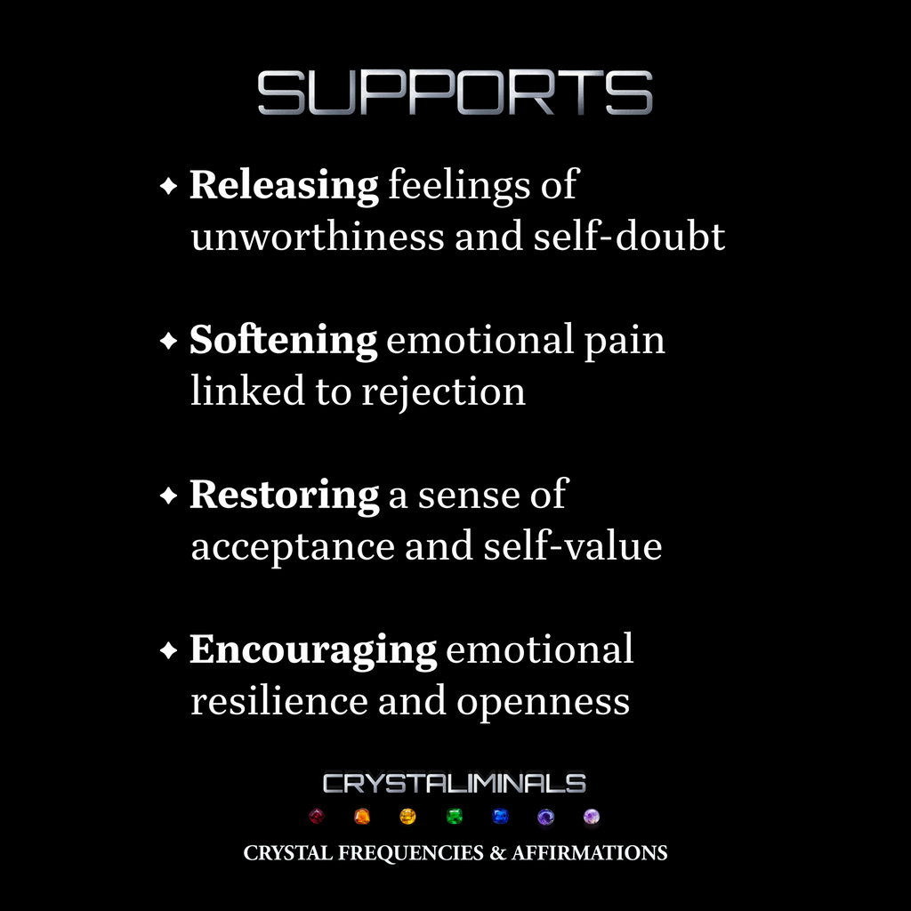 Rejection - Crystal Frequency Subconscious Reprogramming Audio