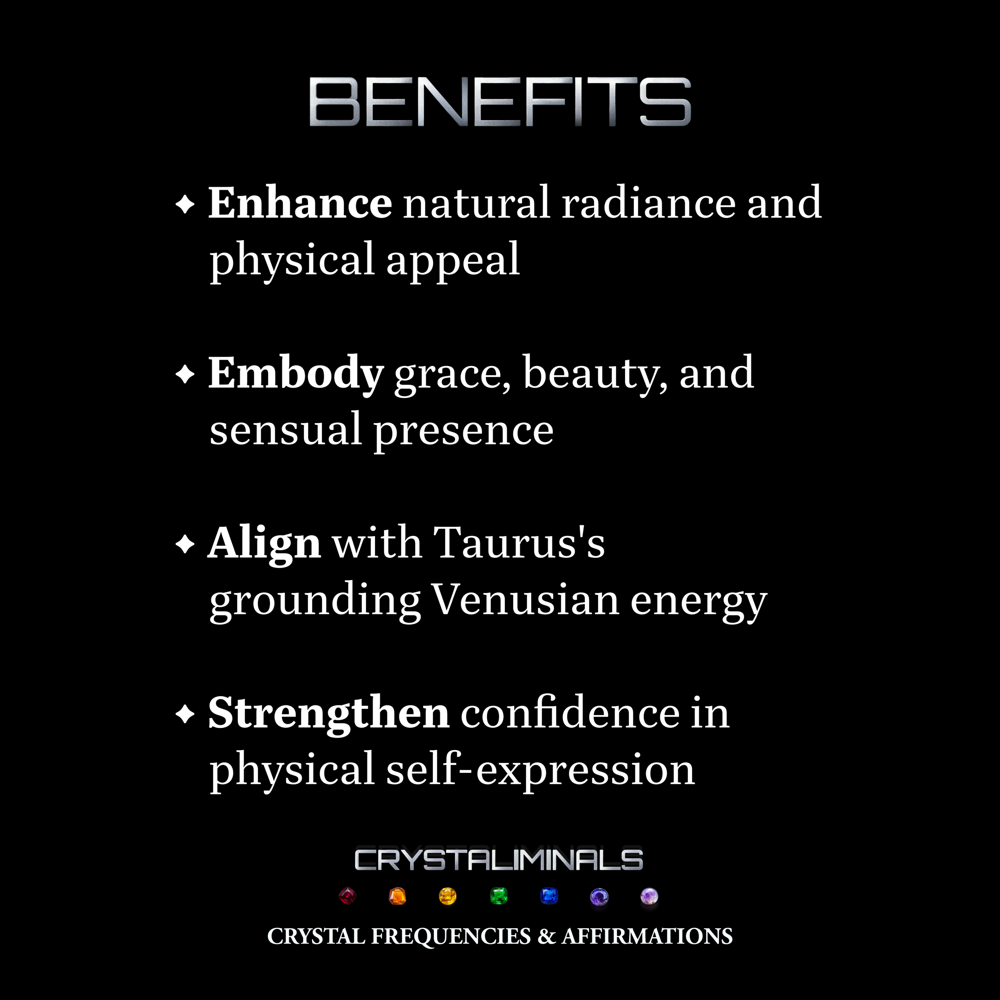 Physical Beauty - Crystal Frequency Subliminal Audio