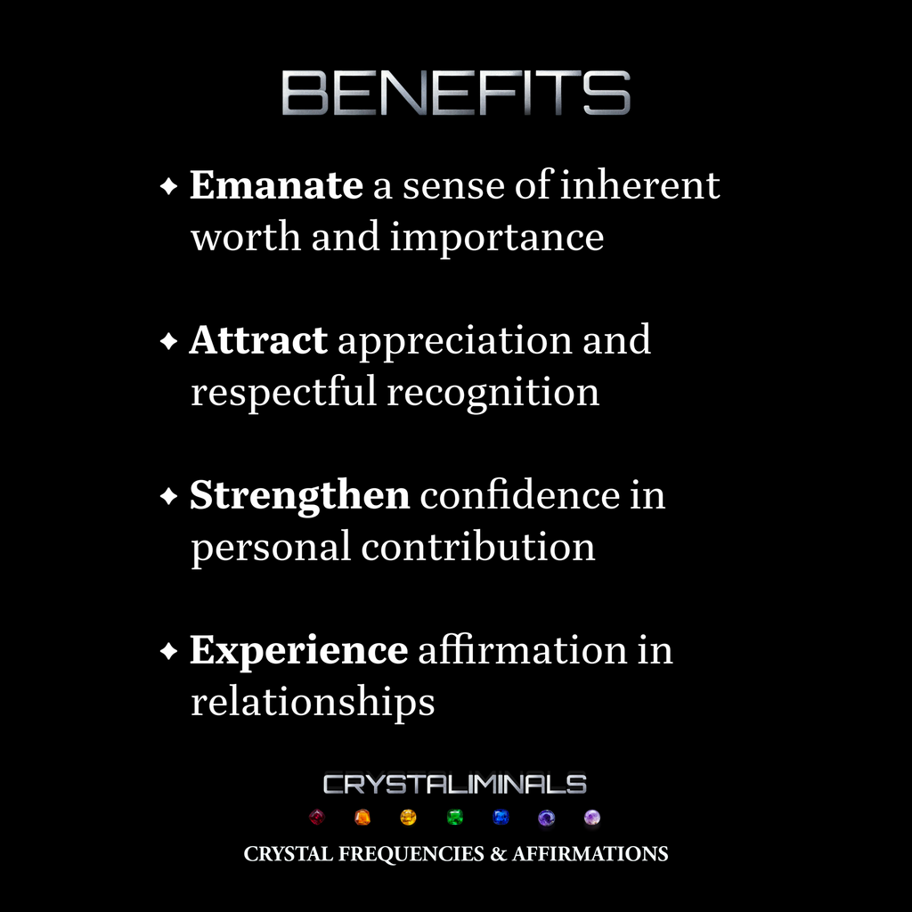 The Feeling of Being Valued – Crystal Frequency Subconscious Reprogramming Audio