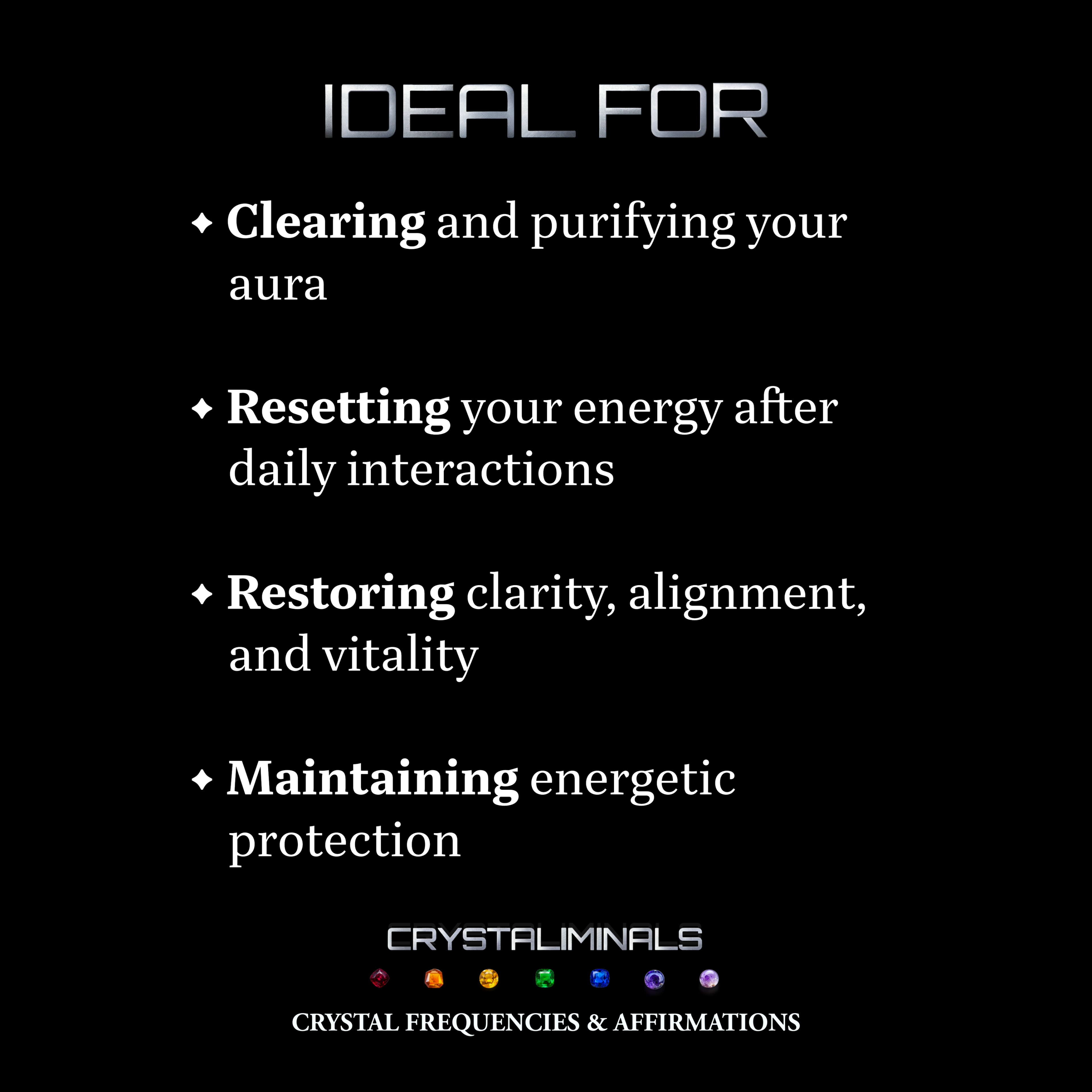 360 Degree Aura Clearing - Crystal Frequency Subliminal Audio