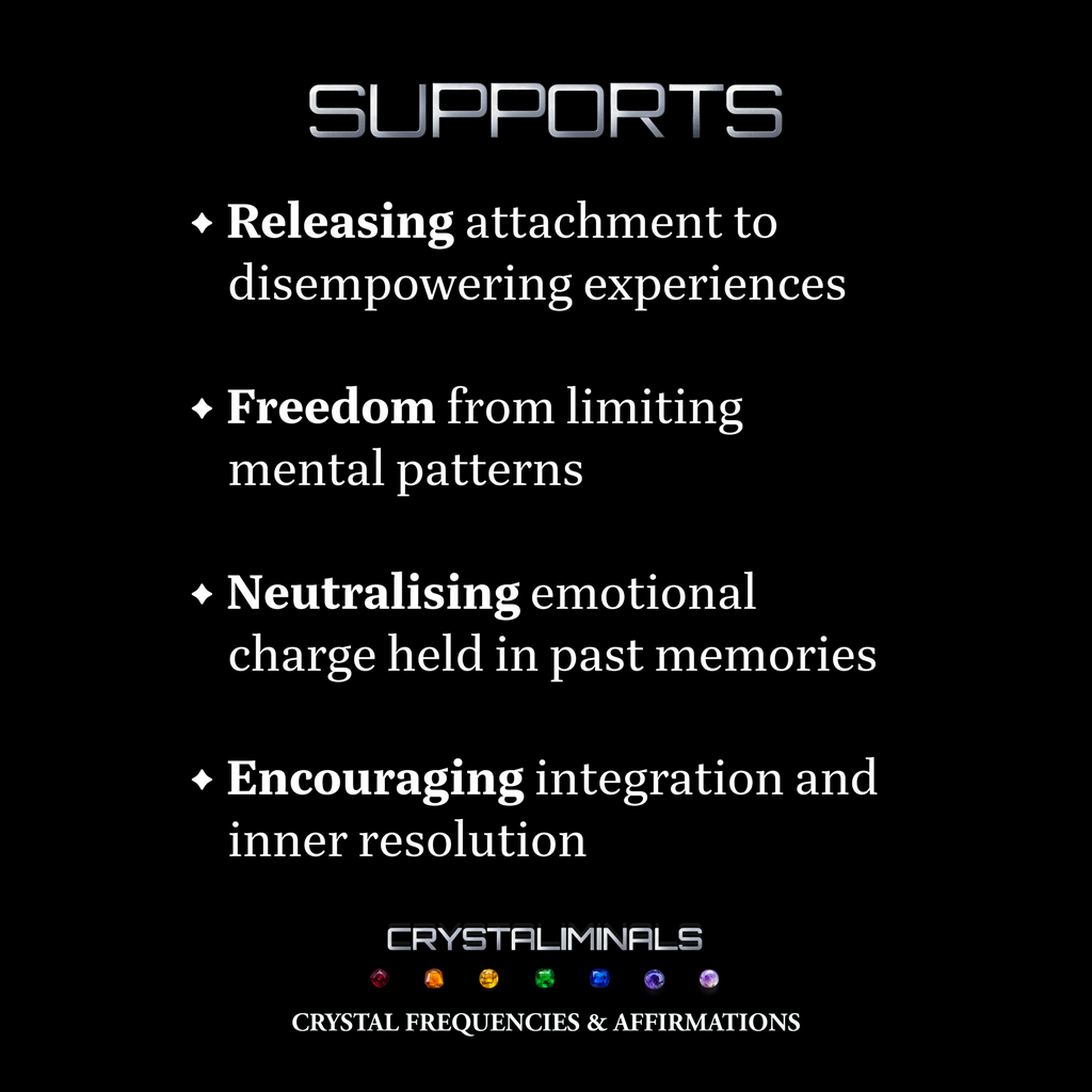 Memory Neutralisation - Crystal Frequency Subliminal Reprogramming Audio