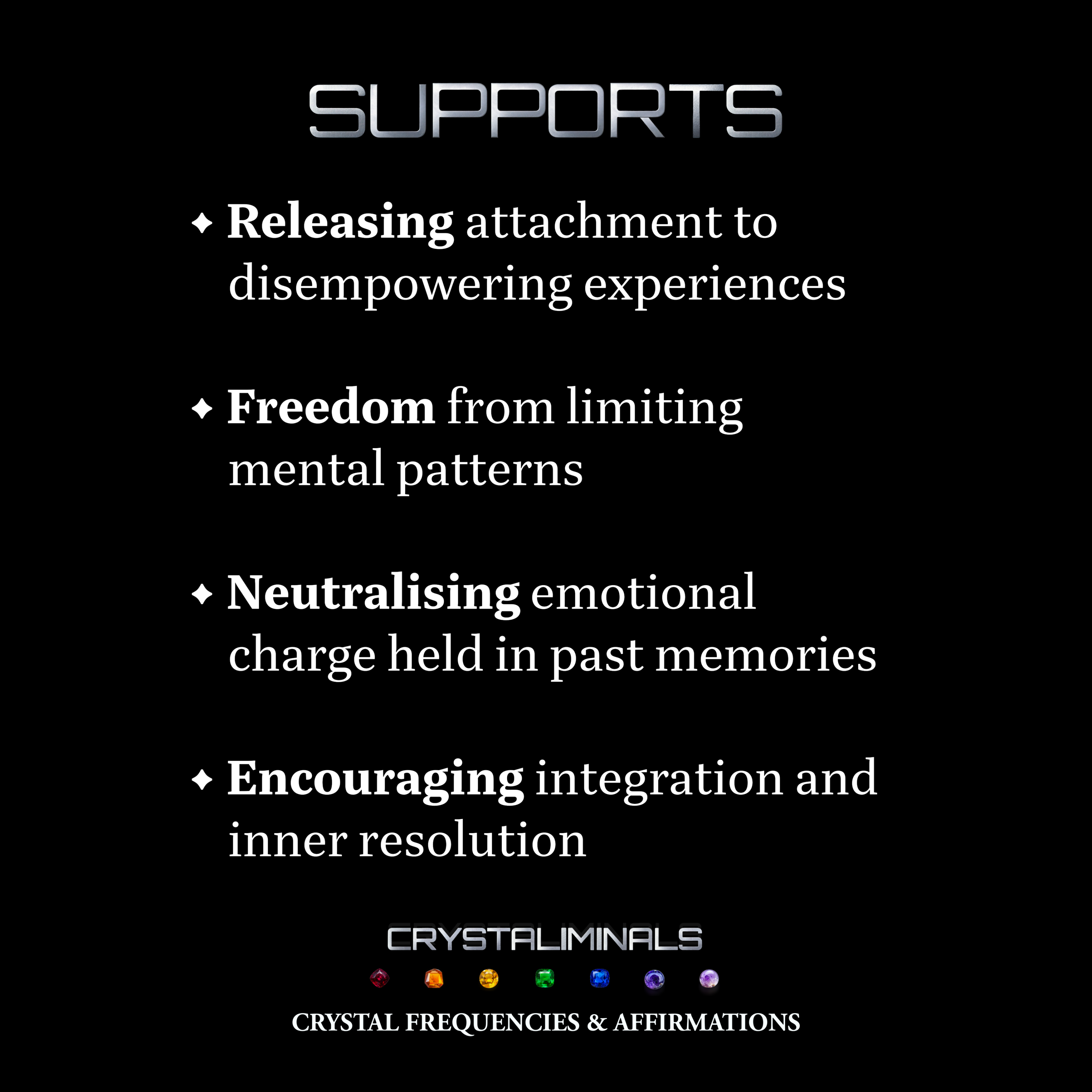 Memory Neutralisation - Crystal Frequency Subliminal Reprogramming Audio