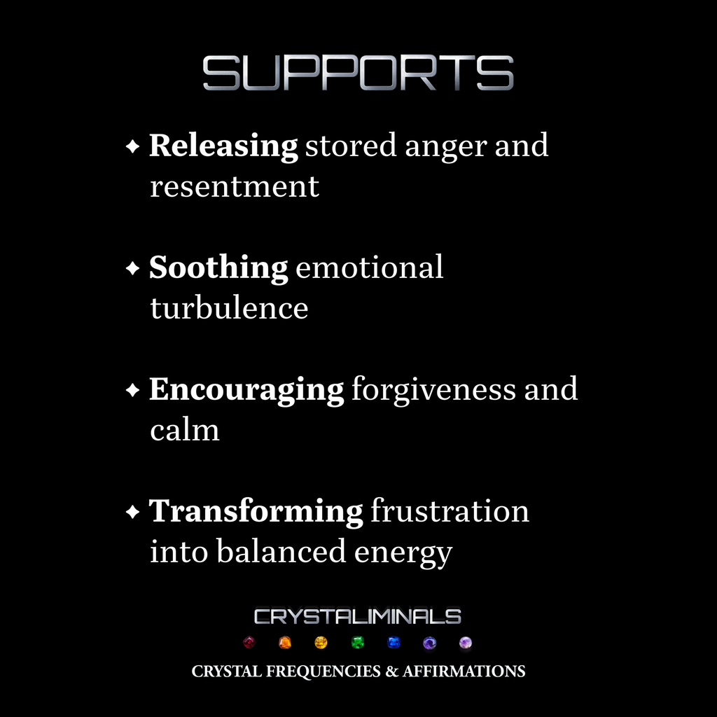 Anger Alchemy - Crystal Frequency Subliminal Audio