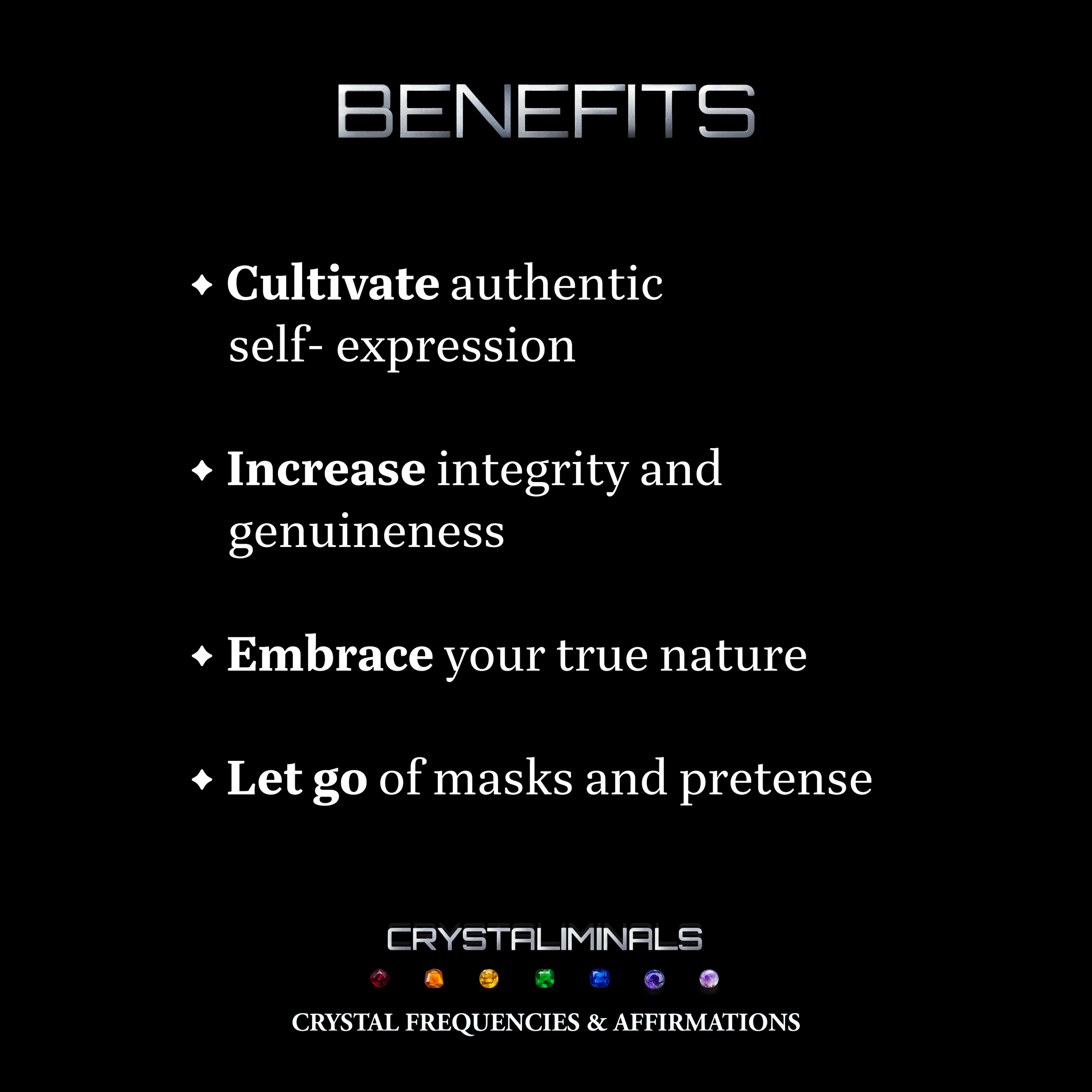 Authenticity - Crystal Frequency Subliminal Audio