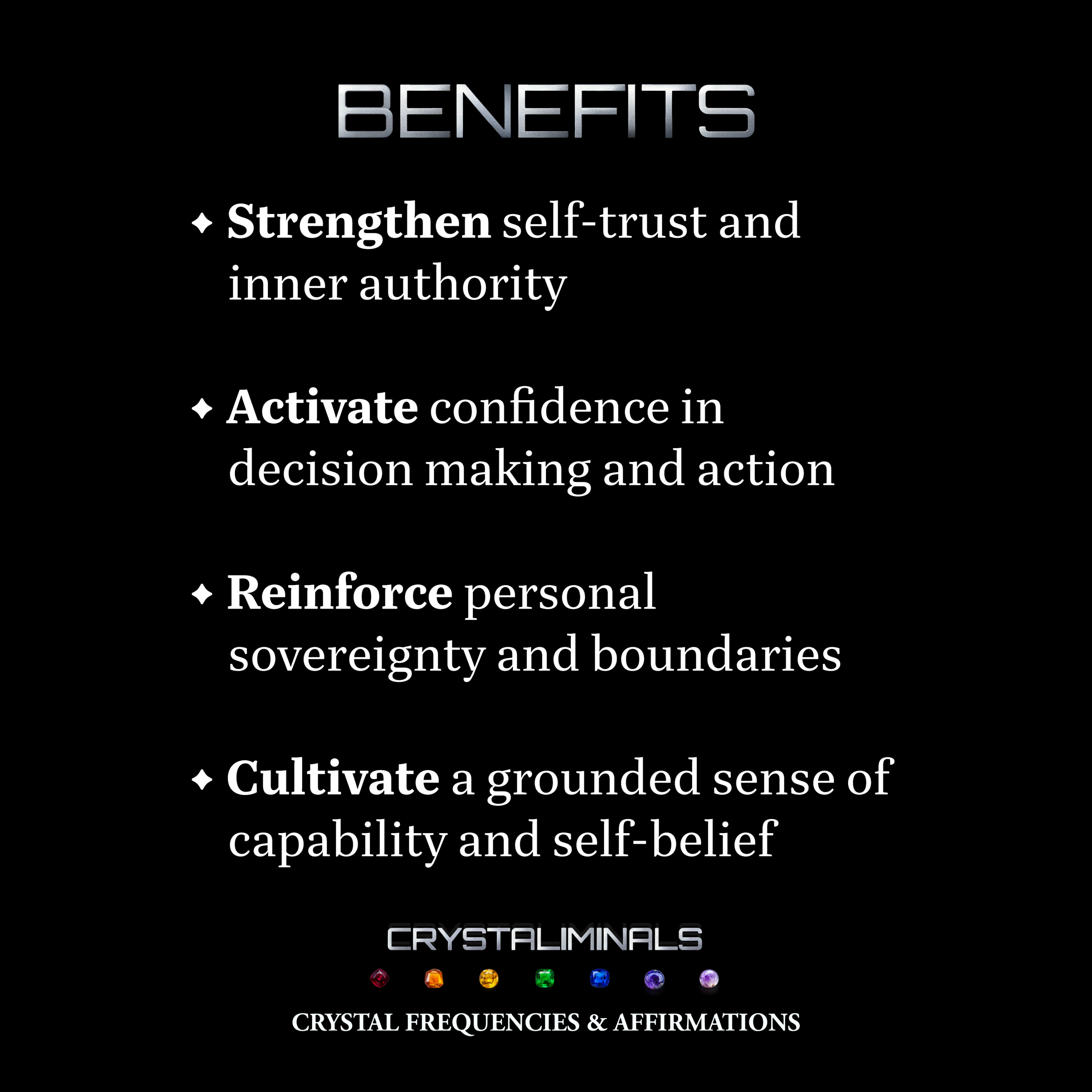 Empowerment - Crystal Frequency Subliminal Audio