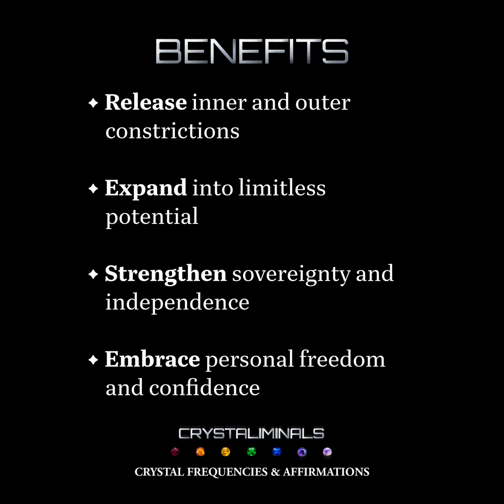 Freedom - Crystal Encoded Subliminal Audio