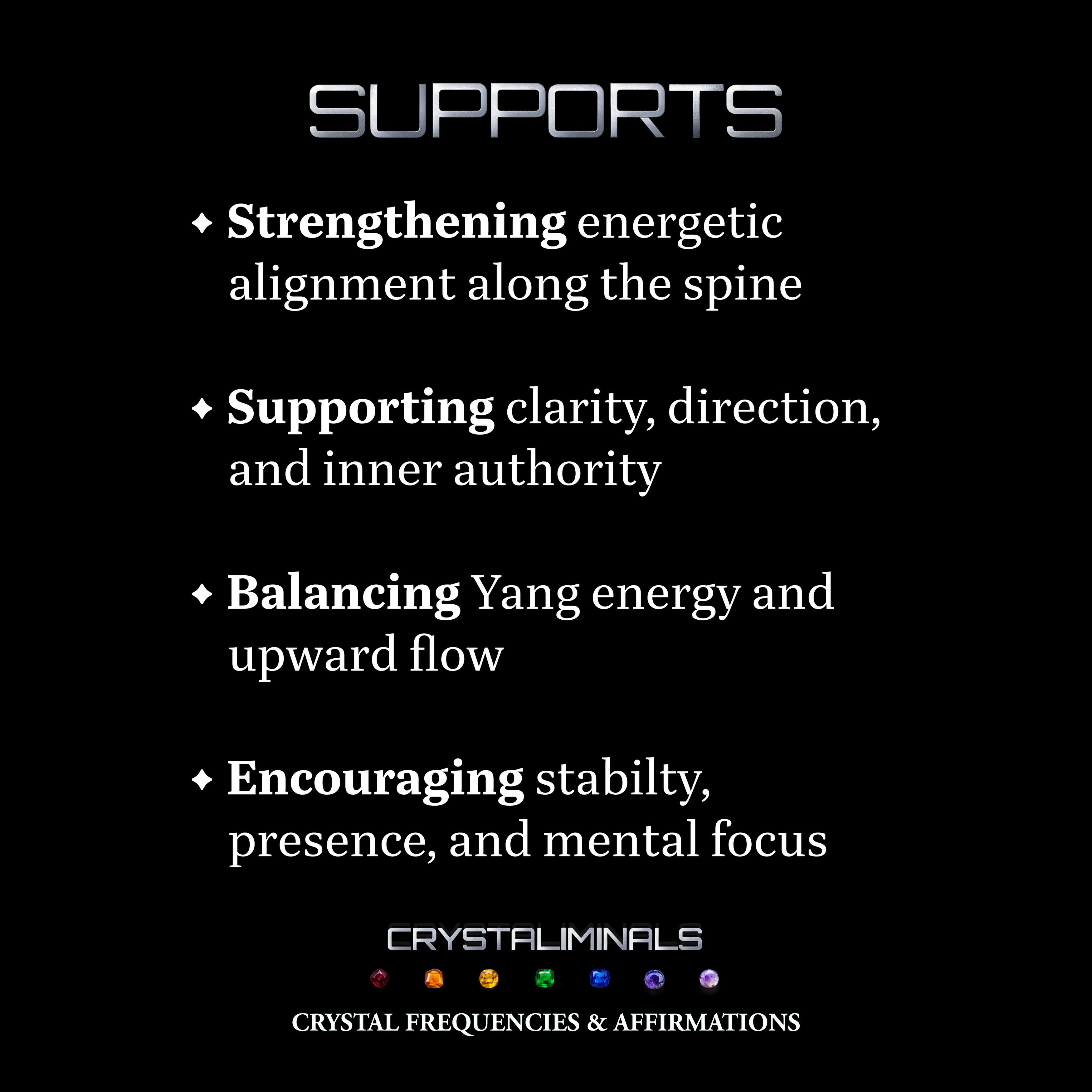 Governing Vessel - Crystal Encoded Subliminal Audio