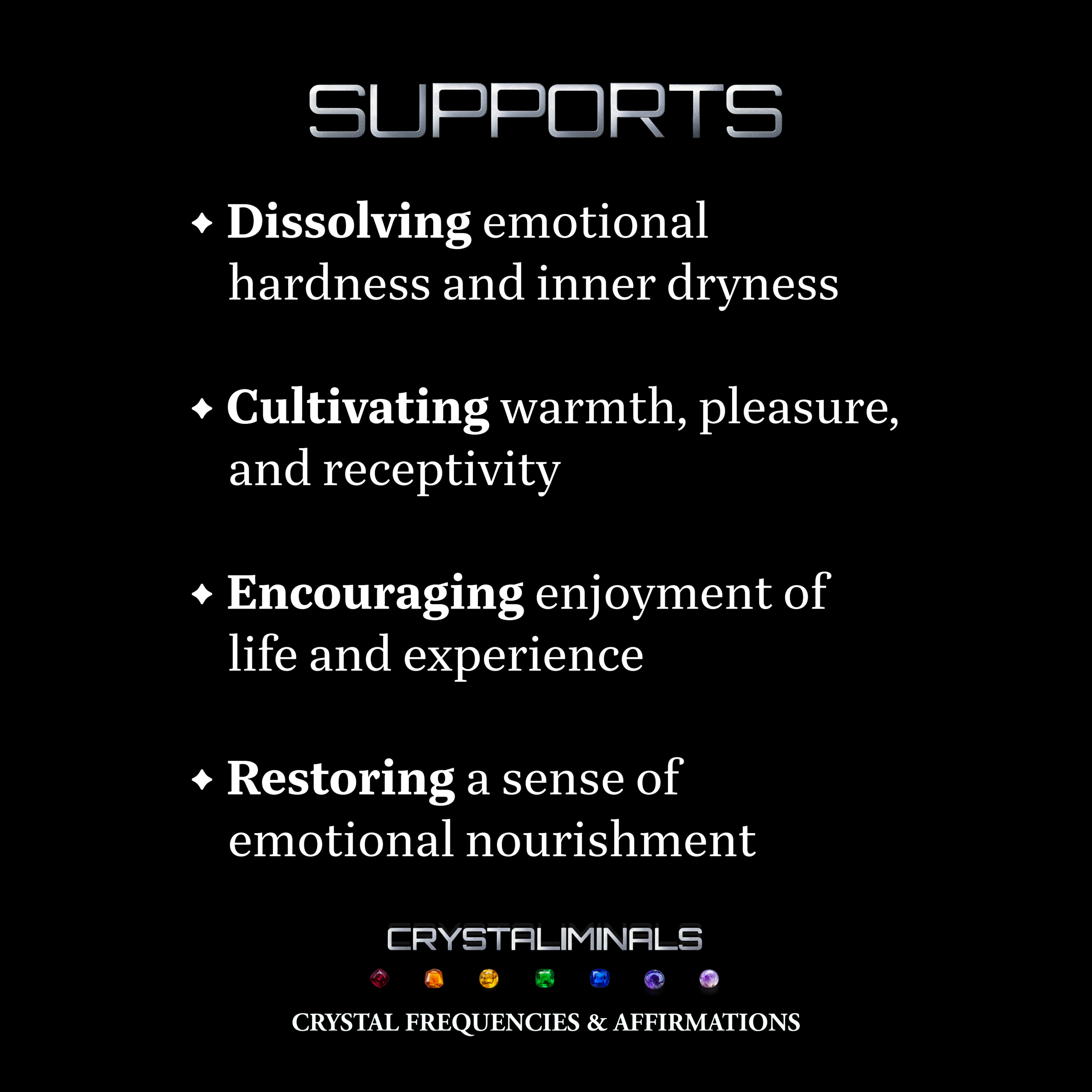 Sweetness - Crystal Frequency Subliminal Audio