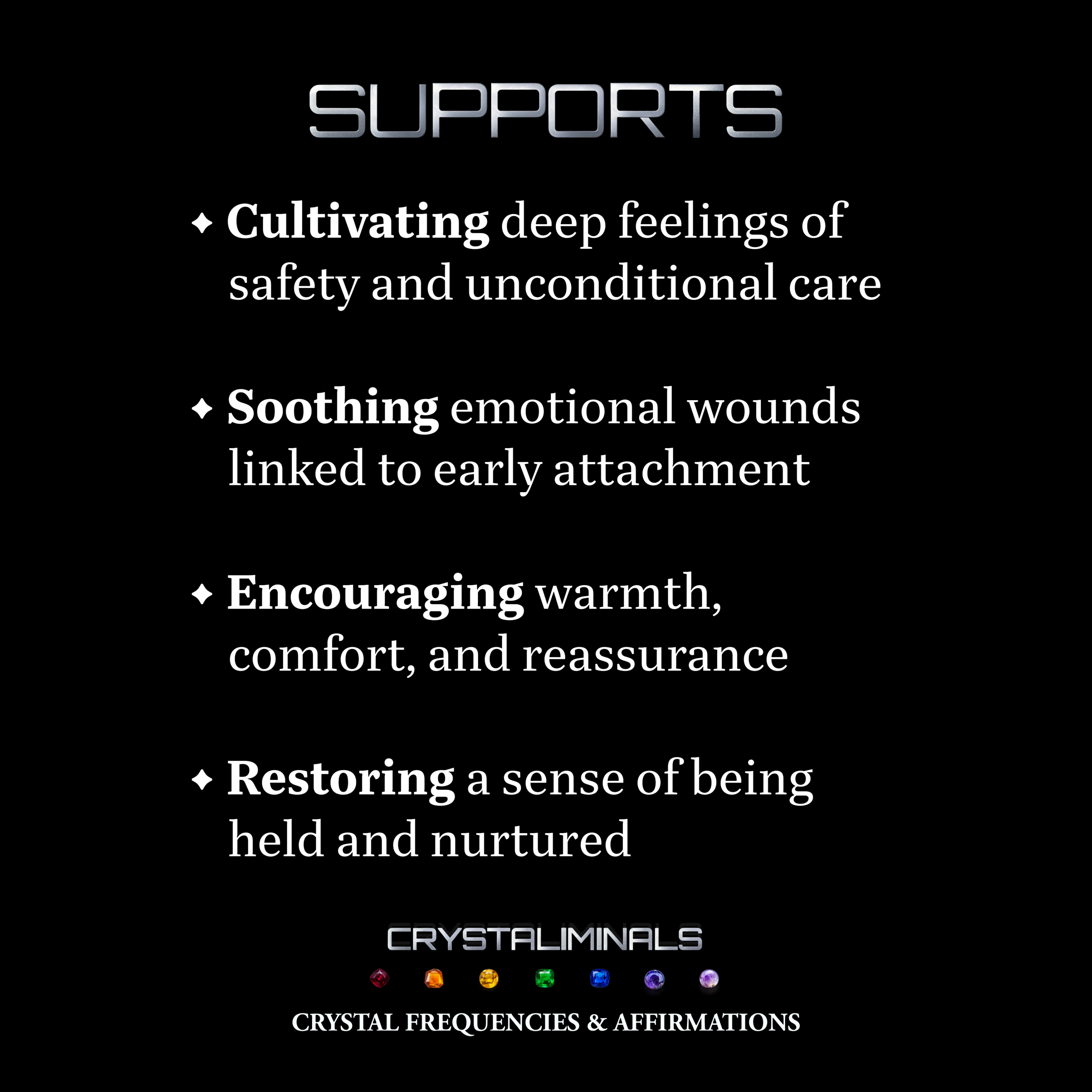 Unconditional Mother Love - Crystal Frequency Subliminal Audio